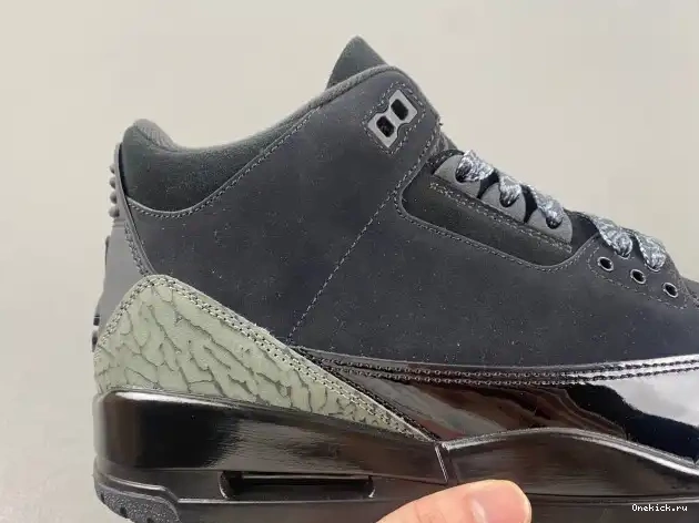 One Kick Retro 3 Jordan Air Cat CK9246-168 Black 0517